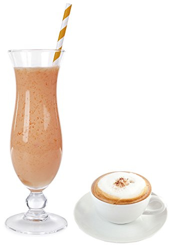 Cappuccino Geschmack Milchshake Pulver Gino Gelati zum Milchshakes selber machen (333 g)