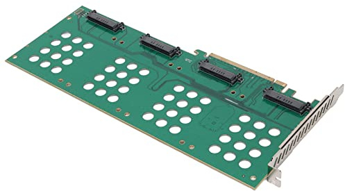 Riser Card PCIE3.0 X16 M.2 U.2 SSD Hard Drive Expansion Adapter Card 2.5in NVMe to PCIe Card For for OS for Linux Etc