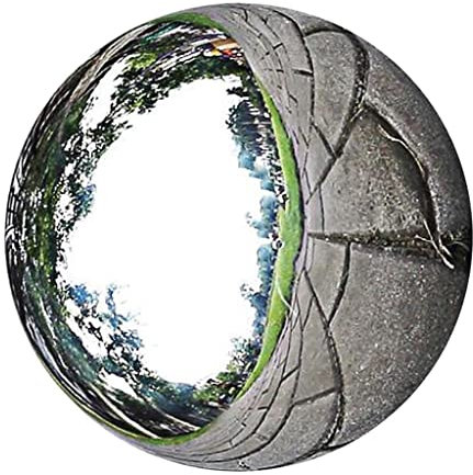 ＡＷＨＡＯ Spiegelkugeln Aus Edelstahl, Hohle Kugeln Als Gartendekoration Im Freien (12 Cm/13,5 Cm/15 Cm/18 Cm/20 cm Optional), 18cm