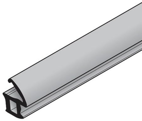 HÖRMANN T30 Zargendichtung P04 (7500 mm, Türdichtung aus Gummi, schwarz, passend für H3, E65, H_30B, H_30C) 449854