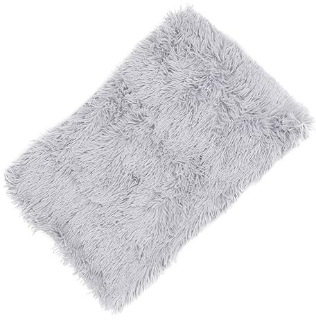 HAPINARY Haustierdecke Warm Für Hunde Katzen Winterdecke Aus Weicher Materialien Schlafmatte Bequeme Hellgrau Decke Für Haustiere
