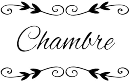 STICKER CHAMBRE. STICKER DE PORTE STYLE CHIC. STICKER DÉCORATIF PORTE. AUTOCOLLANT PORTE PIÈCES DE VIE. DÉCORATION PORTE INTÉRIEUR. STICKER DE PORTE AVEC NOM DE PIÈCE