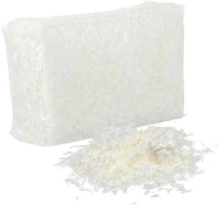 BUGUUYO Litière Rongeur en Papier Blanc, Absorbante et Anti-poussière, pour Cochons D’Inde et Petits Animaux, pour Cages et Nidification,