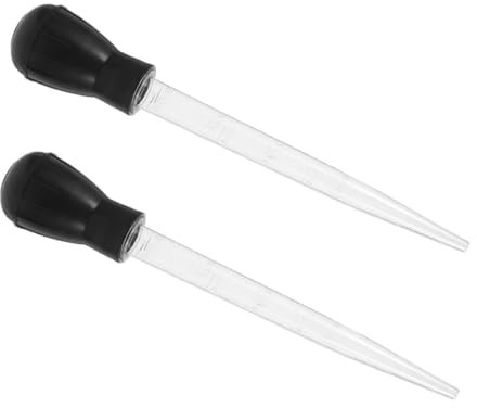 VINTORKY 2stücke Teiliges BBQ Öl-applikator Mit Saugpumpe Präziser Marinaden-Dropper Für Fleisch Und Truthahn Robustes Langlebiges Küchen-grillzubehör Für Kontrolliertes Grillölauftrag