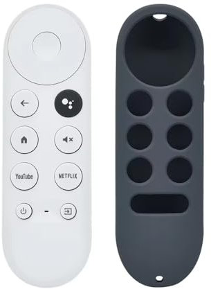 XINFUTE Télécommande Bluetooth de rechange G9N9N compatible avec Chromecast 4K Google TV Voice avec coque