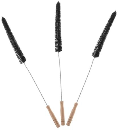 Cabilock 3pièces Brosse De Nettoyage pour Radiateur Brosse Anti-Peluches pour Sèche-Linge Kit Aspirateur pour Conduit De Sèche-Linge