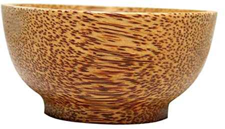 KICHOUSE Ciotola in Cocco Contenitore per Alimenti Ciotola per Zuppa per Frutta e Conservazione Verdure