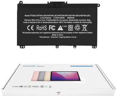 TF03XL Battery Replacement for HP Pavilion X360 15-CC 15-CD 15-CK 17-AR 14-BF 14M-CD0001DX 14-BA 15-CC0XX 15-CC1XX 15-CD0XX 14-CD0056TX 15-CD075NR 17-AR050WM Laptop Battery