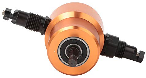 Double Head Sheet Metal Cutter Versatile Nibbler Drill Cutting Car Repairing Tool with Iron Toolbox Lightweight Compact Size