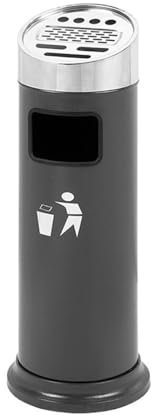 SONGYL-20249 Aschenbecher für draußen Aschesäule mit großer Kapazität for drinnen und draußen, Asche- und Zigarettenkippen-Sammlung, vertikal Standaschenbecher