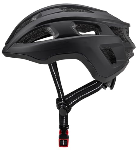 Aumotop Casque de Vélo de Montagne Réglable, élégant, Coupe-Vent, Casque Vélo pour Hommes et Femmes, Léger et Respirant pour Le Cyclisme sur Route, Les Déplacements Urbains – Corps en Mousse EPS, (L)