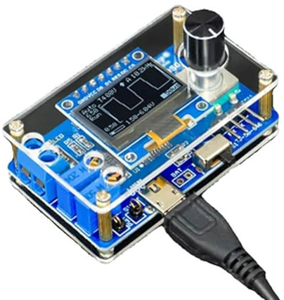 Puthernm Kit per Oscilloscopio Digitale Mini Fai-Da-Te con Microcontrollore STC8K8A per la Pratica Elettronica e di Saldatura.