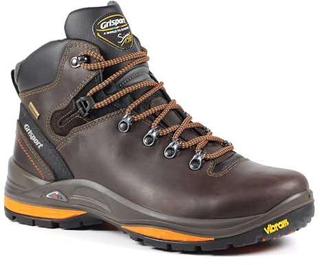 Grisport Saracen - Scarpe da Arrampicata Alta Unisex – Adulto, Marrone (Brown), 42 EU
