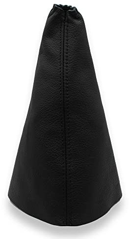 JPstraps - Soufflet Levier de Vitesse Compatible pour Citroen Xsara Picasso (1996-2006) 100% Cuir Noir