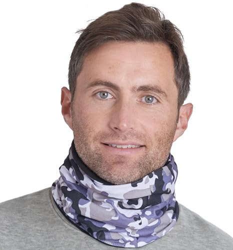 Tough Headwear Schädelkappe/Helmfutter/Laufmütze – ultimative Wärmespeicherung und leistungsstarker Feuchtigkeitstransport – passt unter Helme (schwarz – Maske)