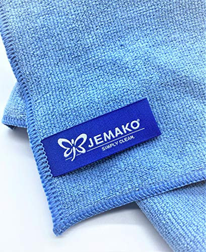 2 x Jemako Profituch 45 x 40 cm, gelb und blau, + Herlitz Cool Gel Stift