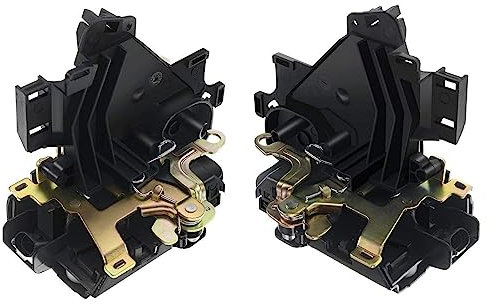 Frankberg 2x Türschloss Stellmotor Hinten 2-Polig Kompatibel mit Polo 9N Schrägheck 2001-2009 Fabia I 6Y2 Schrägheck 1999-2004 Replace# 3B4839016AJ