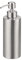 Sinolofty 550ml Distributeur de Savon Liquid de Lotion Liquide Vaisselle Shampoing pour Cuisine Salle de Bain en Acier Inoxydable Cylindrique
