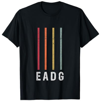 EADG - Vintage retrò a 4 corde Maglietta