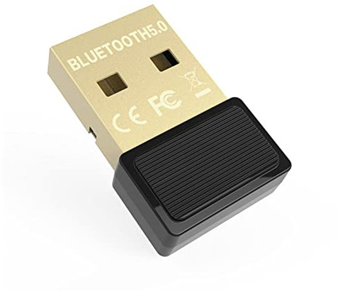 EasyULT USB Bluetooth 5.1 Adapter for Multiple Devices, Bluetooth Dongle Transmitter Wireless Transfer, Mini Size Dongle USB Stick Adapter, Compatible with Windows 10/8.1/8/7, Plug and Play