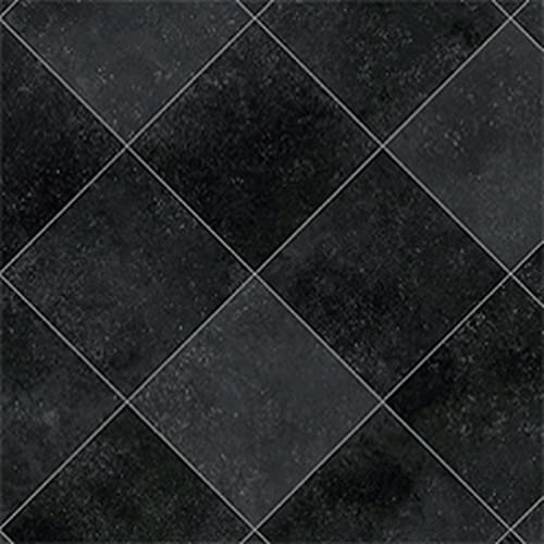 VINYL FLOORING UK Tile Effect Non Slip Vinyl Flooring Roll Home Office Kitchen Bedroom Bathroom Lino 2M 3M 4M (5m(L) X 2m(W) (16'4 X 6'6), 5502)