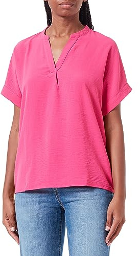 VERO MODA Vminge SS Top Wvn GA, Fucsia Púrpura, S para Mujer