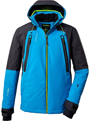 Killtec Funktionsjacken Herren Funktionsjacke KSW 116 MN SKI Jckt himmelblau/Anthra Melange L