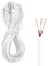 ZoZoMaiy 22 AWG cavo tripolare 10M Cavo Flessibile in PVC 300V cavo corrente 3 poli Bianco Diametro 3,8 mm Adatto per applicazioni elettriche leggere