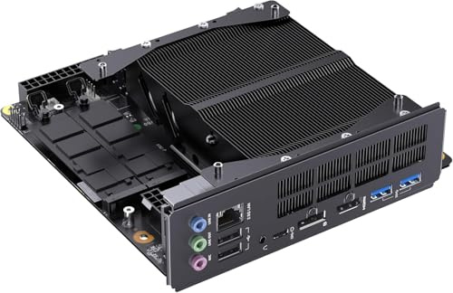 MINIS FORUM BD795i SE Motherboard, AMD Ryzen 9 7945HX 16-Core CPU bis zu 5,4 GHz, AMD Radeon 610M, 2×DDR5/2×M.2 2280 PCIe4.0 SSD, HDMI/DP/USB-C, 2,5G RJ45, USB 3.2