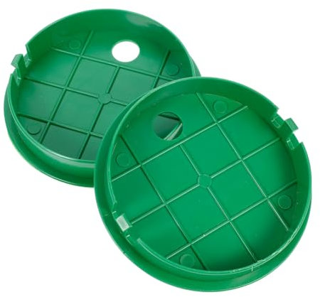 KONTONTY 2 Stück Irrigation Valves Box Cover Austauschdeckel für Sprinklersystem Installierbar Langlebig und Robust für Garten und Landwirtschaft