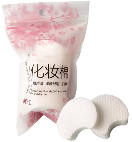Face Pads, Cleansing Cotton, Cotton Rounds, Soft Natural Facial Wipes, Washable Skin-Friendly with Gentle Texture Makeup Removal, Daily Beautys Tool for Women Girls Home Use