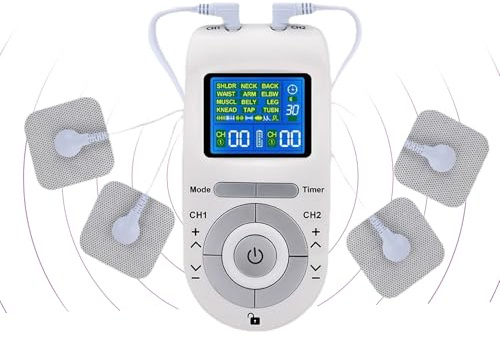 Dispositivo de masaje de cuello - masaje adelgazante, dispositivo de masaje manual - masaje eléctrico con impulsos con 12 modos | Dispositivos portátiles para cuello, espalda