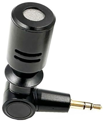 Oxxggkao Flexible Camera Microphone 3.5mm Omnidirectional For DSLR Cameras Camcorders Recorder Smartphones Desktop