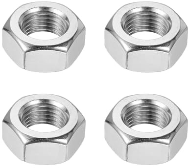 QUARKZMAN M14x1,5mm Sechskantmuttern, Feingewinde-Sechskantmuttern 4 Stück