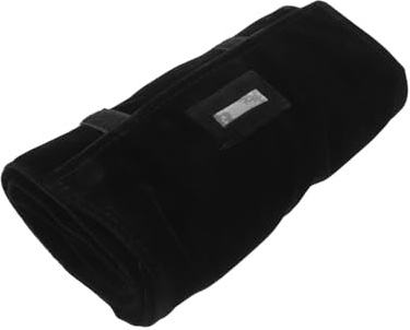 VALICLUD Organizador de Joyas Enrollable de Viaje, Almacenamiento de Joyas en Varias Cuadrículas, Bolsa Plegable y Ligera para Collares, Anillos y Aretes