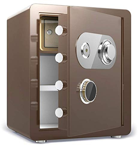 CLSDRZC Safes Sicherheit ， mechanisches Passwort f Multi -Farben -38x33x45cm Elektronische SSAFE ， Schwarz