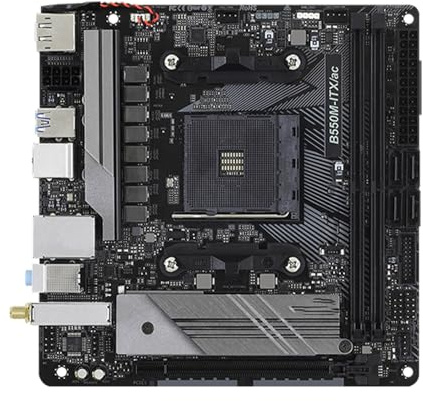 Fit For ASROCK B550M-ITX/AC AM4 B550 Mini-ITX Motherboard For Ryzen 9/5/7 5800X3D 5600X 3600 CPU DDR4 HDMI PCI-E X1 M.2 Gaming Mainboard motherboard