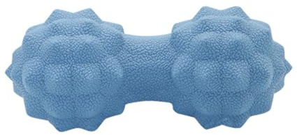 ROMISBABA Massageball Ergonomischem Design Doppelball Faszienball Muskelentspannung für Silikon Anwendung mit Extra Festem Material und für Yoga und Pilates