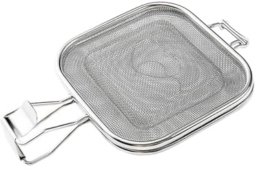Veemoon Pinze Toast in Acciaio Inox per Forno 10.4X6.3X1.4 Pollici, Rete per Grigliare Panini Struttura Ventilata per Cottura Uniforme in Cucina