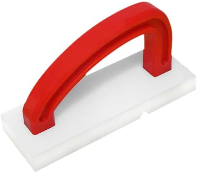 AMSLSIU Raschietto per tagliere Pulizia efficace Materiali spessi e robusti che garantiscono durata sia nelle cucine domestiche che in quelle commerciali, Rosso, 17x6x9cm