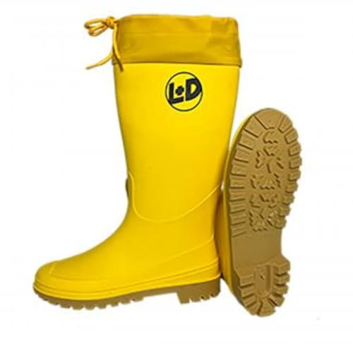 Giallo PVC-damstövel 40 EU GUL