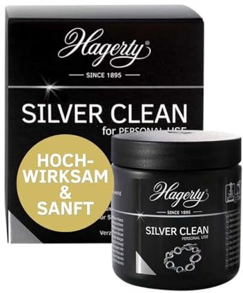 Hagerty - Bain nettoyage instantané bijou argent et métal argenté silver clean 170ml réutilisable