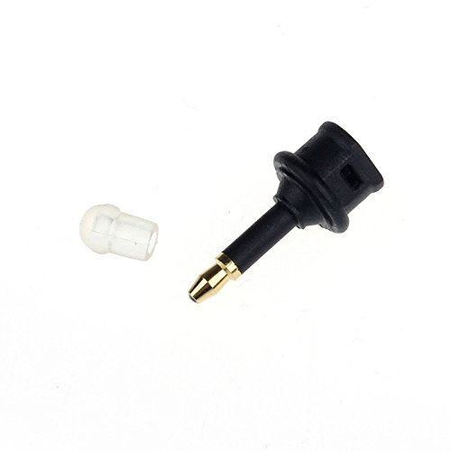 ICT Adattatore TOSLINK a 3.5mm Mini Ottico Spina Jack Audio Fibra Ottica