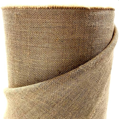 Jute Stoff Jutestoff Meterware 50cm Breit für Haus und Garten (50CMX15M)