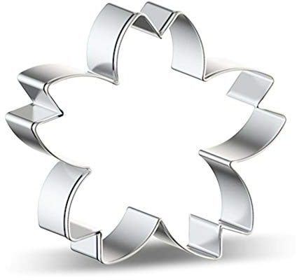 WDYJMALL Cherry Blossoms Flower Shape Cookie Cutter - A