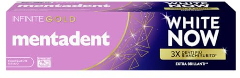 Mentadent Zahnpasta White Now Infinite Gold 75ml