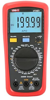 UNI-T Uni-trend Multimeter clamp meter UT39A+ UT39C+ UT39E+ UT39C Digital Multimeter Auto Range With LCD Backlight Data Hold Multimetro tester(UT39E+)