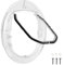 Cat Door for Interior Exterior Doors,Transparent 4-Way Locking Pet Door Dog Window Gate Round Weatherproof Cat Flap with Door Liner Kit for Cats Puppy Small Dogs Sliding Glass Door