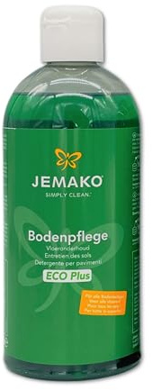 Jemako Bodenpflege 500 ml – Wischpflege für Laminat, Fliesen, PVC, Linoleum, Marmor & lackiertes Parkett – reinigt und pflegt wasserbeständige Böden – Bodenreiniger für Haushalt