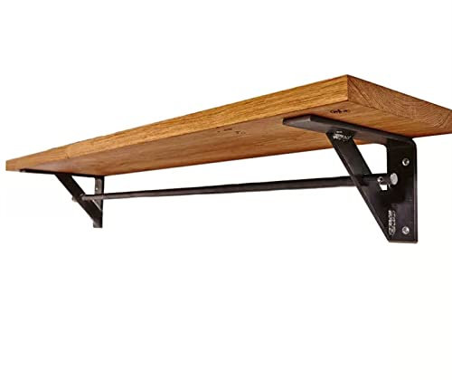 Mobile Ripiani Mensola Mobile Ripiani Per Cucina Deposito Appeso Pot & Pan Rack in Legno,Impianto di Stand Per la Camera da letto/Soggiorno/Balcone (60X20X20Cm)